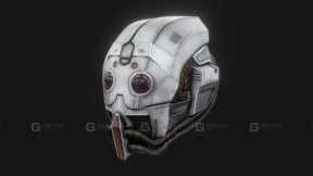 科幻头盔04 Scifi helmet 04