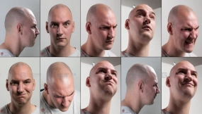 男性帕维尔人体面部表情参考素材 Male_Pavel human face expression reference