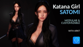 【UE】刀剑少女Satomi  F2 Katana Girl Satomi