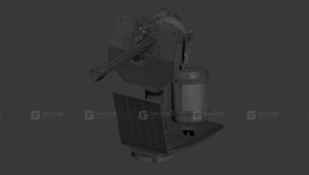一门火炮3D模型-59 - Piece of Artillery 3D model-59