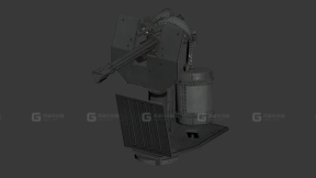 一门火炮3D模型-59 - Piece of Artillery 3D model-59