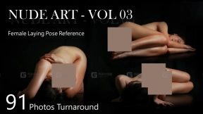 裸体艺术参考 - 第三卷 Nude Art Reference - Vol 03