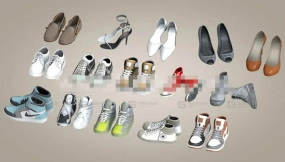 运动鞋皮鞋帆布鞋高跟鞋篮球鞋