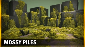 【UE】苔藓堆  Mossy piles