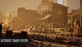 【UE】模块化狂野西部小镇  Modular Wild West Town 