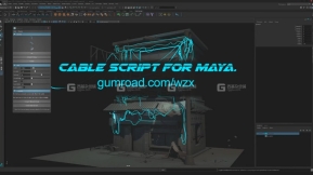 Maya管线插件 Cable for maya