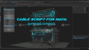 Maya管线插件 Cable for maya