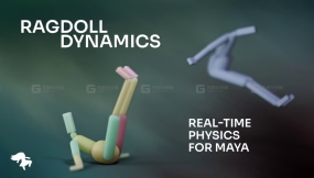 Maya实时物理解算器插件 Ragdoll Dynamics Unlimited