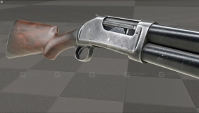 【UE】动画西部霰弹枪  Animated Western Shotgun