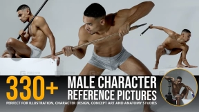 330+男性角色参考图片 330+ Male Character Reference Pictures