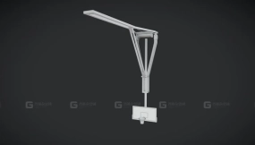 HSG 篮球篮板 PBR游戏就绪 HSG - Basketball Backboard - PBR Game Ready