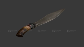 小刀 3D模型-59 - Knife 3D model-59