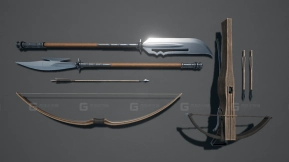 【UE】HB中世纪武器包3  HB Medieval Weapons Pack 3