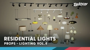 【UE】照明卷4 - 住宅（纳米网格和低多边形） - Lighting VOL.4