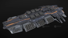 科幻战列舰 瓦尔基里 Scifi Battleship Valkyrie