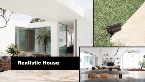 【UE】逼真的房屋建筑可视化项目  DVIZ Realistic House Archviz Project