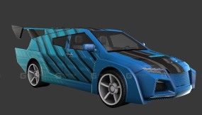 速度车 - SpeedCar 3D model-78