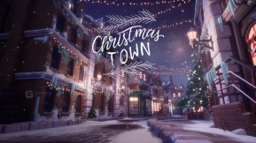 【UE】风格化圣诞小镇（风格化圣诞圣诞雪雪城市）  Stylized Christmas Town ( Stylized Stylised Christmas Christmas Snow Snow City )