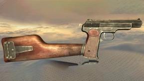 斯捷奇金自动手枪APS - Автоматический пистолет Стечкина АПС Stechkin APS 3D model-0