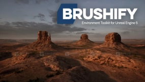 【UE】Brushify - 峡谷资源包  Brushify - Canyons Pack