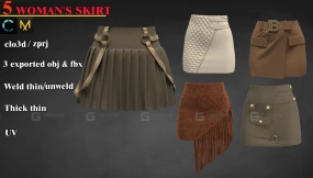 5+女式包臀裙短裙 5 WOMENS' SKIRT