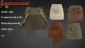 5+女式包臀裙短裙 5 WOMENS' SKIRT