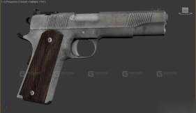 柯尔特9毫米 - Colt 9mm 3D model-27