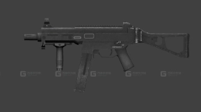 UMP45-26冲锋枪-UMP45-26 3D model