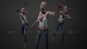 【UE】僵尸包 V1  Zombie Pack V1