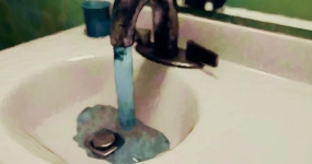 无需流体模拟的经典流水假动画技巧