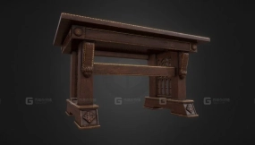 哥特式书桌 Gothic Desk