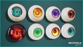【UE】风格化眼球材质  Stylized Eye Material