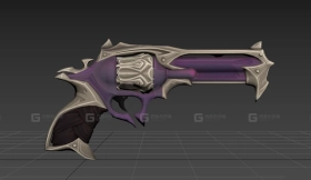 左轮手枪幻想皮肤 - Revolver Fantasy Skin 3D model-19
