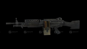 M249 3D模型-21 - M249 3D model-21