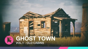 【UE】鬼镇 第一卷 - 旧木屋  Ghost Town VOL.1 - Old Cabins