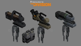 炮塔-36 - Turrets 3D model-36
