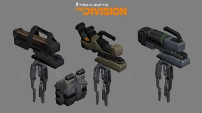炮塔-36 - Turrets 3D model-36