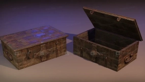 【UE】动画宝箱幕木箱盒子 Animated Chests Pack