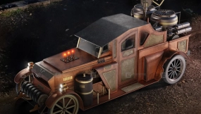 蒸汽朋克赛车-Steampunk Racer