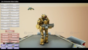 【UE】机器人战士  Robot Soldier