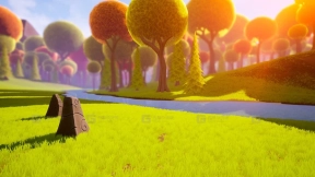【UE】风格化山地景观  Stylized Mountain Landscape