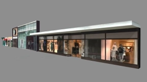 店面 星巴克咖啡店 Storefront Shopfront Starbucks Coffee Shop