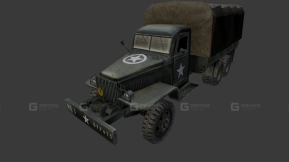 GMC卡车 - GMC truck 3D model-106