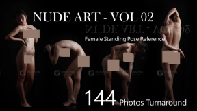 裸体艺术参考 - 第二卷 Nude Art Reference - Vol 02