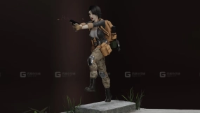 女性幸存者角色-Survivor Female Character