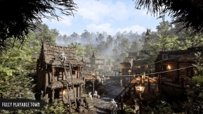 【UE】模块化中世纪村庄  Modular Medieval Village 