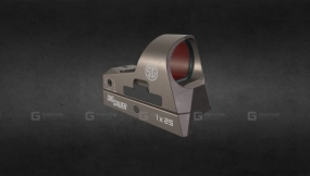 SIG Sauer Romeo3红点瞄准镜 3D模型-11 SIG Sauer Romeo3 3D model-11