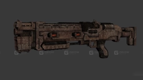 霰弹枪3D模型-22 - Shotgun 3D model-22