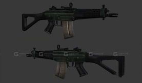 SG552突击步枪-SG552 3D model