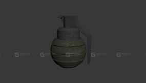 手榴弹3D模型-35 - Grenade 3D model-35